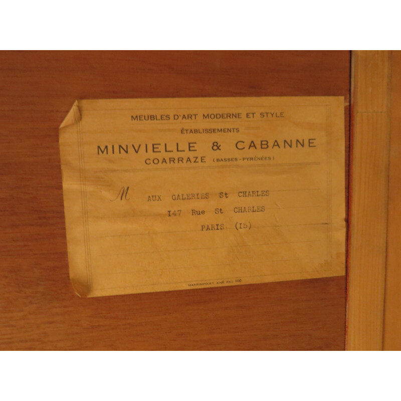 Enfilade en frêne, Editeur Minvielle et Cabanne - années 50