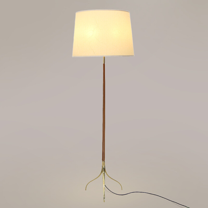 Lampadaire vintage modèle 313 par Giuseppe Ostuni pour Oluce, 1940