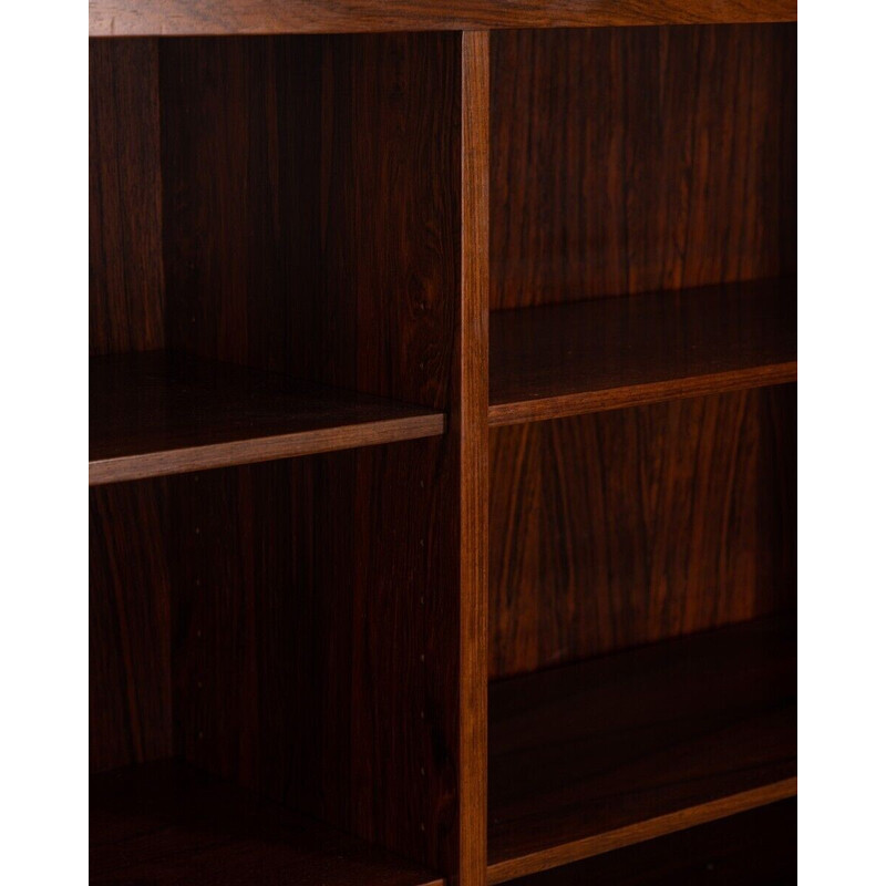 Danish vintage rosewood bookcase by Gunni Omann for Omann Jun Møbelfabrik, 1960s