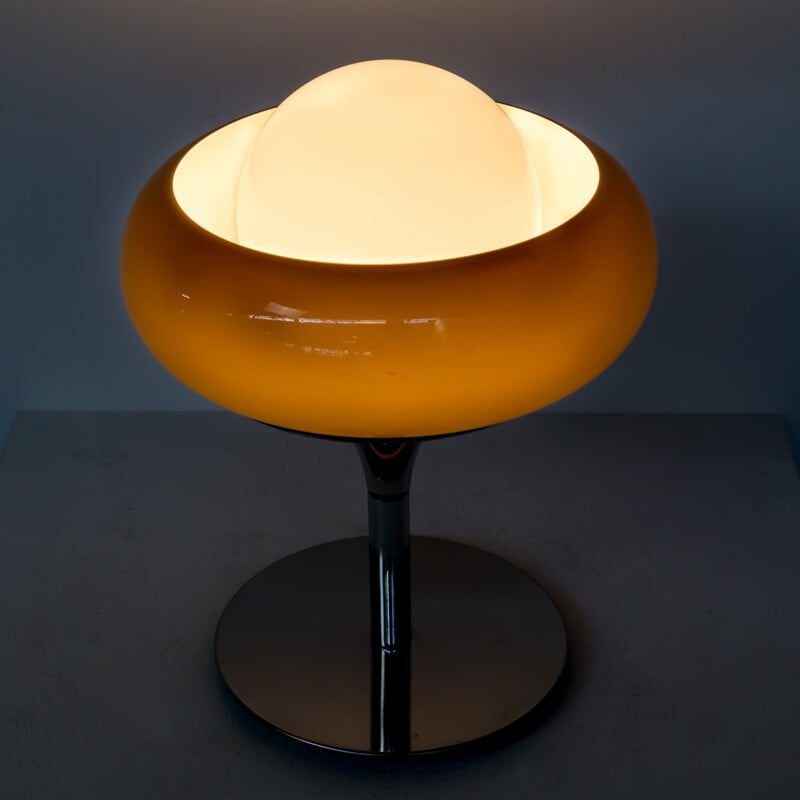 Lampe de table vintage par Harvey Guzzini - 1960
