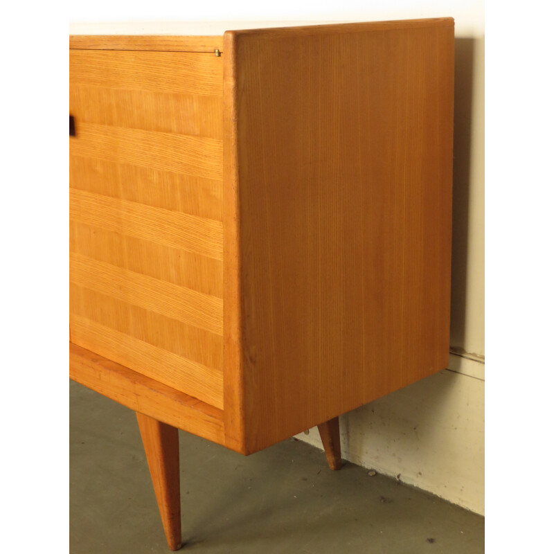 Sideboard in ashwood, Manufacturer Minvielle and Cabanne - 1950s