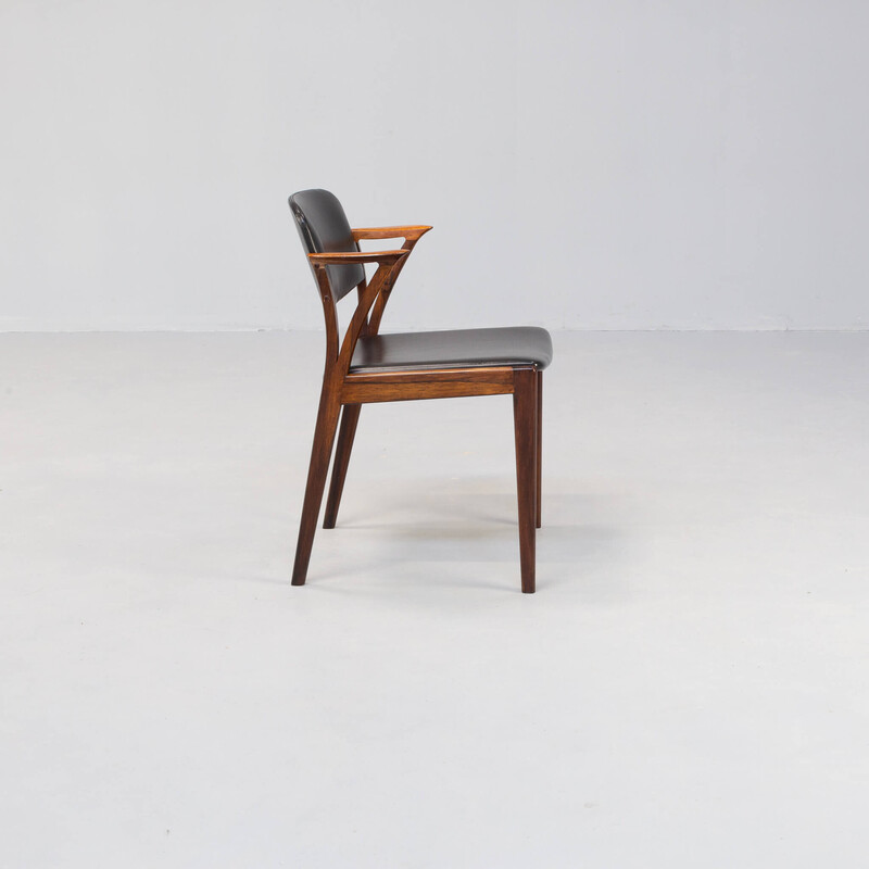 Ensemble de 4 chaises vintage par Kai Kristiansen pour Bovenkamp