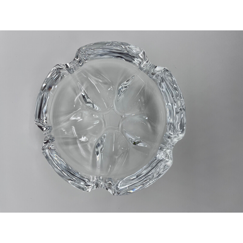 Vintage crystal ashtray, 1970