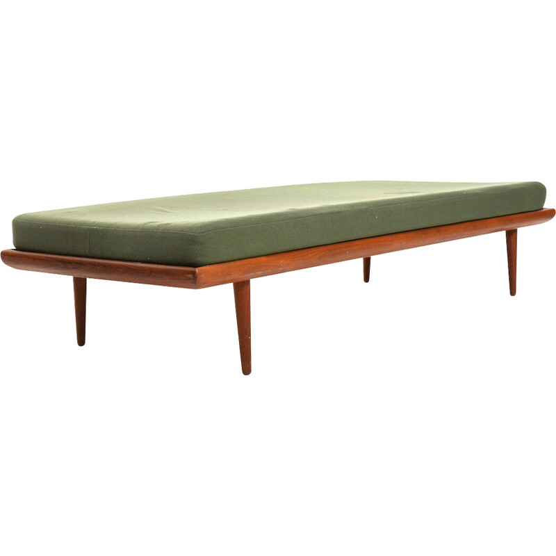 Daybed vintage in teak Minerva di Orla Mølgaard e Peter Hvidt per France and Søn, Danimarca 1960