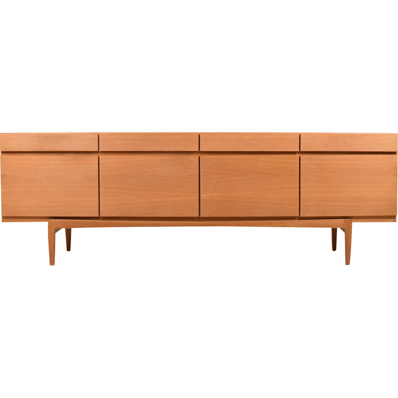 Vintage Fa-66 sideboard de carvalho por Ib Kofod-Larsen para Faarup Møbelfabrik, Dinamarca 1963