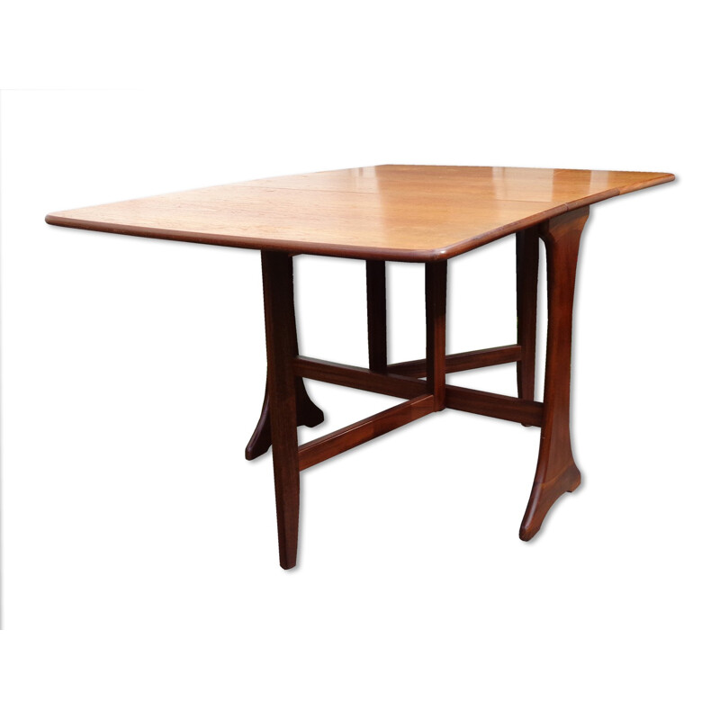 Teak folding table - 1960s