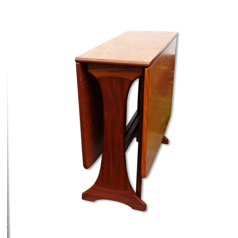 Teak folding table - 1960s