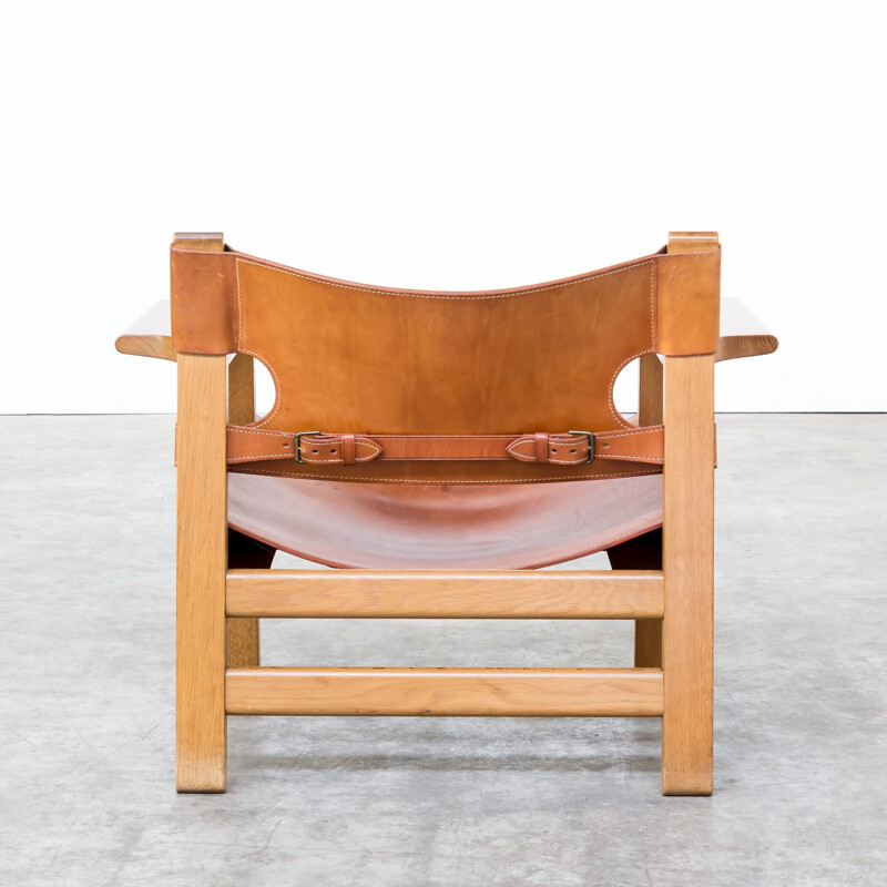 Spanish Chair armchair by Borge Mogensen for Fredericia - 1970s