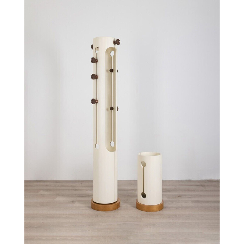 Vintage coat rack and umbrella stand by Carlo de carli for Fiarm, 1960s