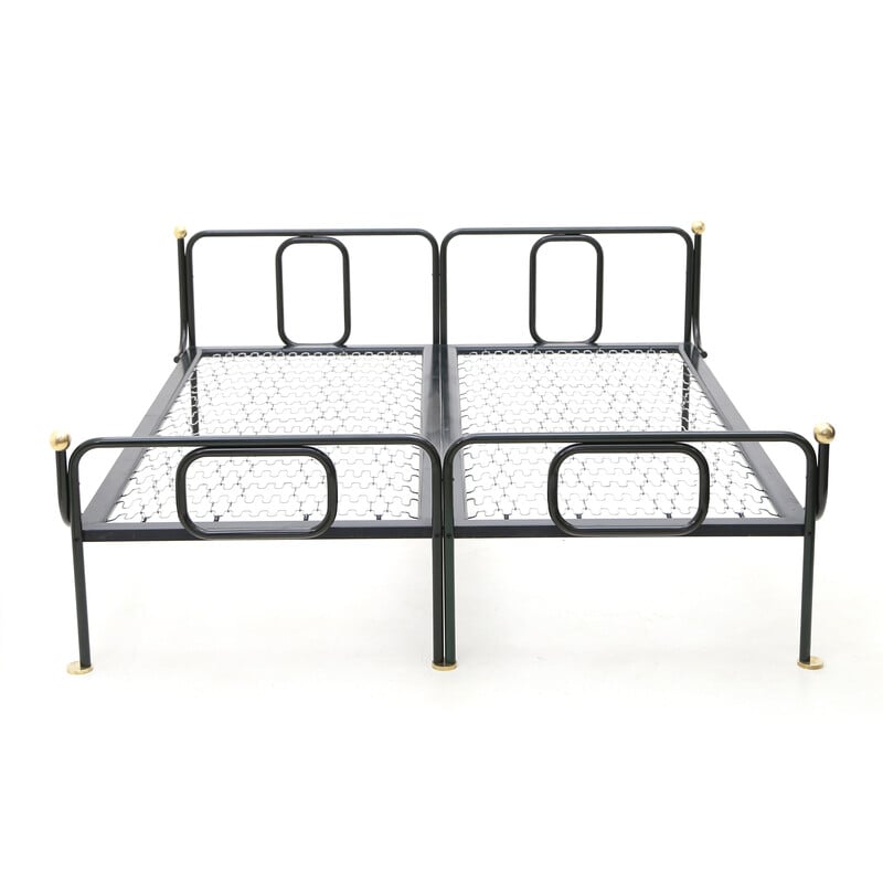 Vintage "Capocaccia" double bed by Kazuhide Takahama for Gavina, 1960s