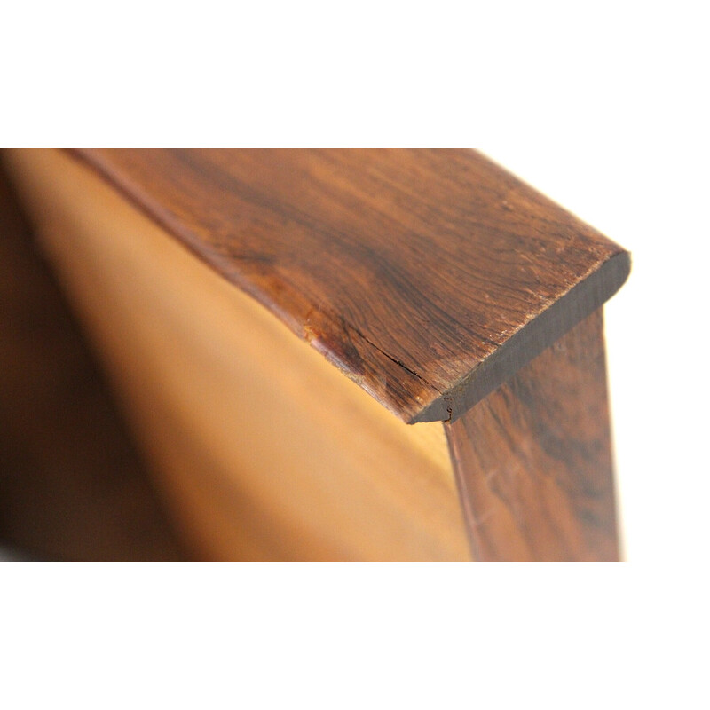 Vintage "Krobo" bench in rosewood by Torbjørn Afdal for Bruksbo, Norway 1960