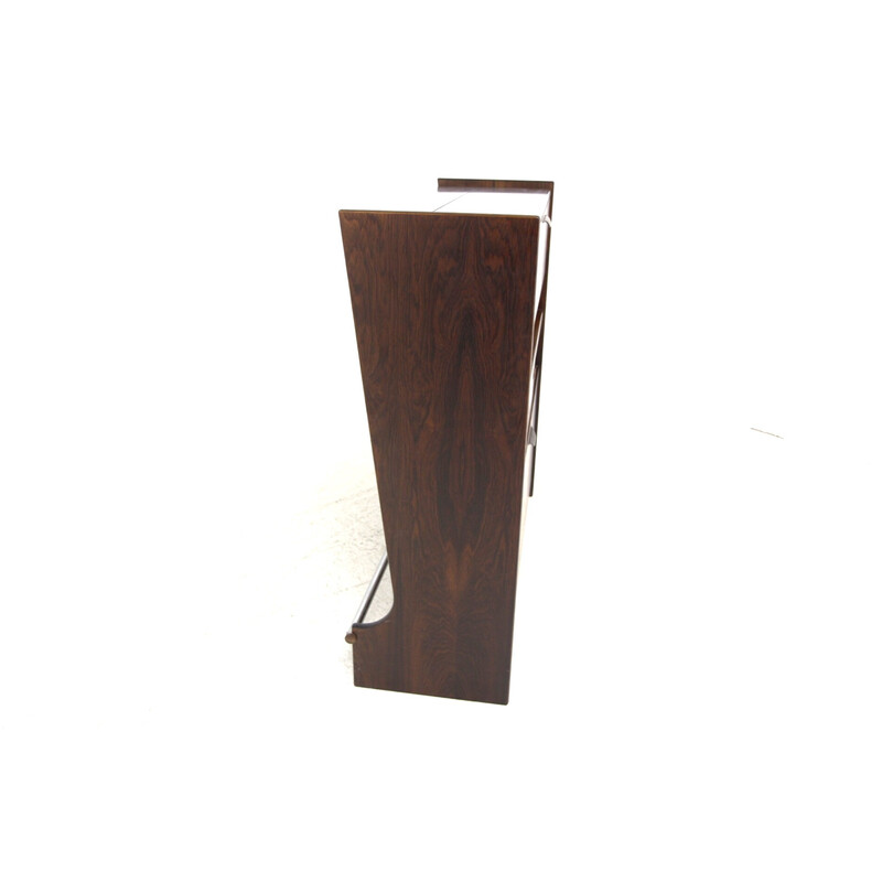 Vintage rosewood bar cabinet by Johannes Andersen, Denmark 1960