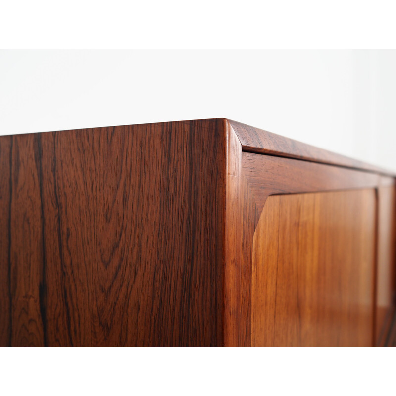 Vintage Danish rosewood highboard by Severin Hansen, 1960s