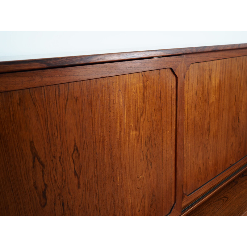 Vintage Danish rosewood highboard by Severin Hansen, 1960s