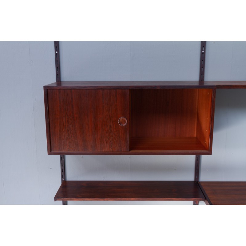 Mueble alto danés vintage de palisandro de Kai Kristiansen para Fm, años 60