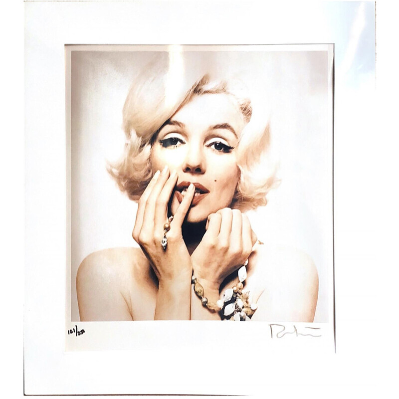 Photographie de Marilyn vintage
