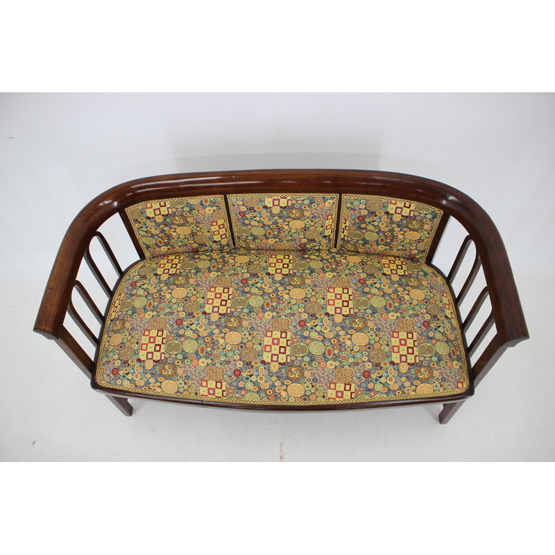 Vintage "Fledermaus" sofa by  Josef Hoffmann, 1910s