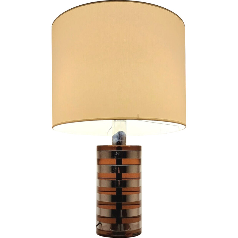 lampe cylindrique vintage