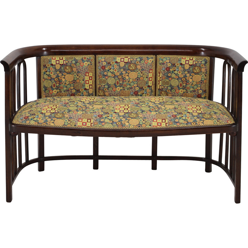 Vintage "Fledermaus" sofa by  Josef Hoffmann, 1910s