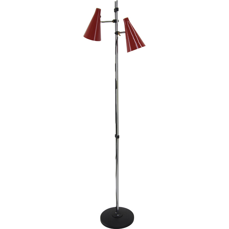 Vintage floor lamp by Hurka for Lidokov, 1960s
