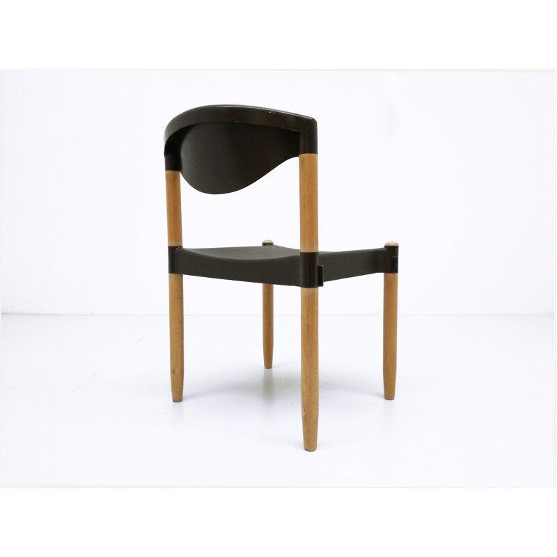 Set of 6 "Strax" chairs by Hartmut Lohmeyer for Casala - 1970s