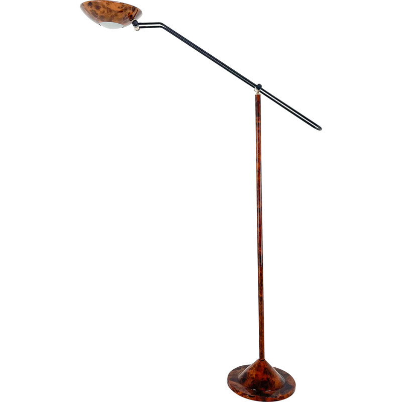 Vintage verstelbare Italiaanse vloerlamp, 1980