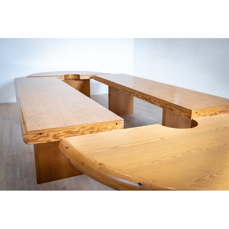 Vintage conference table by Rainer Daumiller for Hirtshals Savværk Møbler, 1980