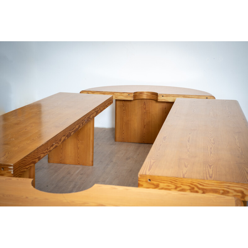 Vintage conference table by Rainer Daumiller for Hirtshals Savværk Møbler, 1980