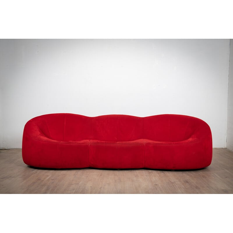 Canapé vintage 3 places "pumpkin" de Pierre Paulin pour Ligne Roset