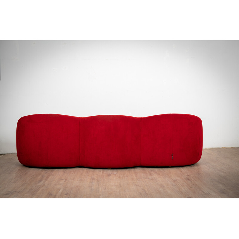 3 seater vintage pumpkin sofa by Pierre Paulin for Ligne Roset