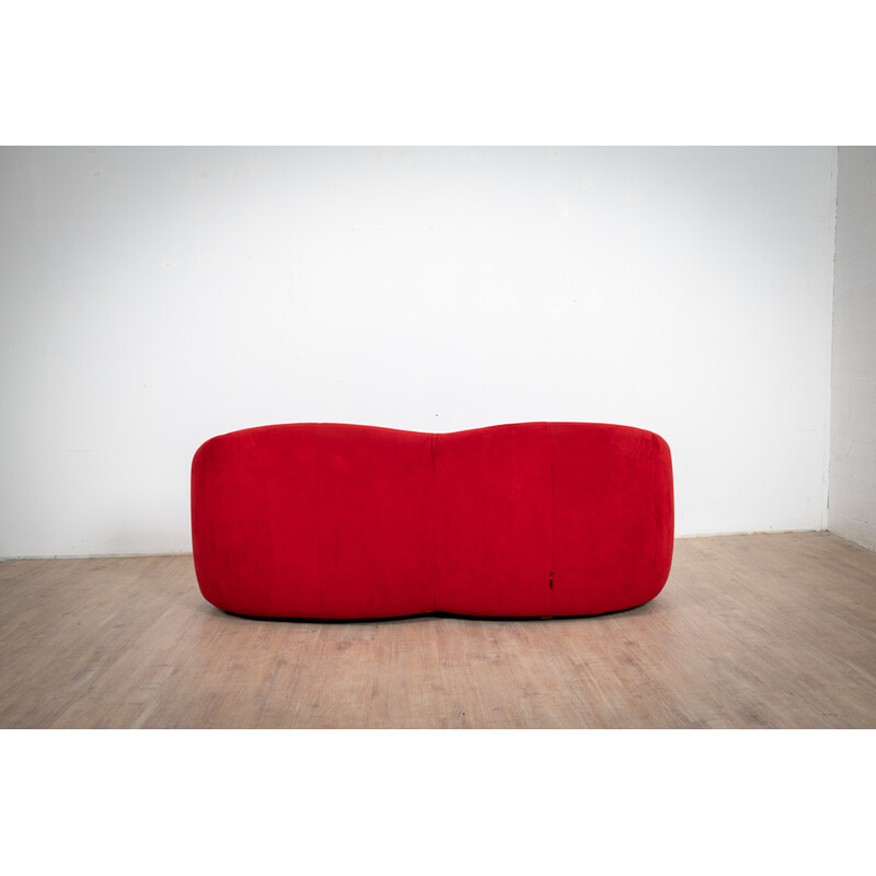 2 seater vintage pumpkin sofa by Pierre Paulin for Ligne Roset