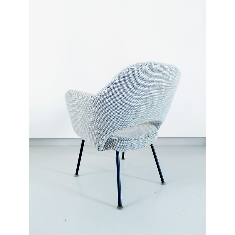 Fauteuil vintage en laine par Eero Saarinen pour Knoll, 1950