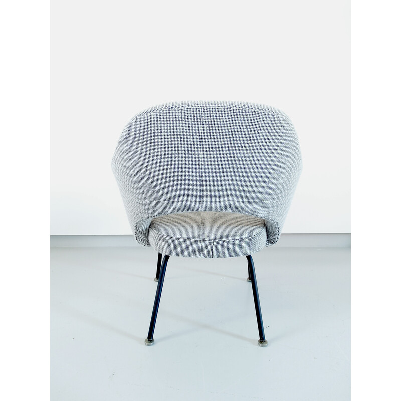 Vintage wool armchair by Eero Saarinen for Knoll, 1950s