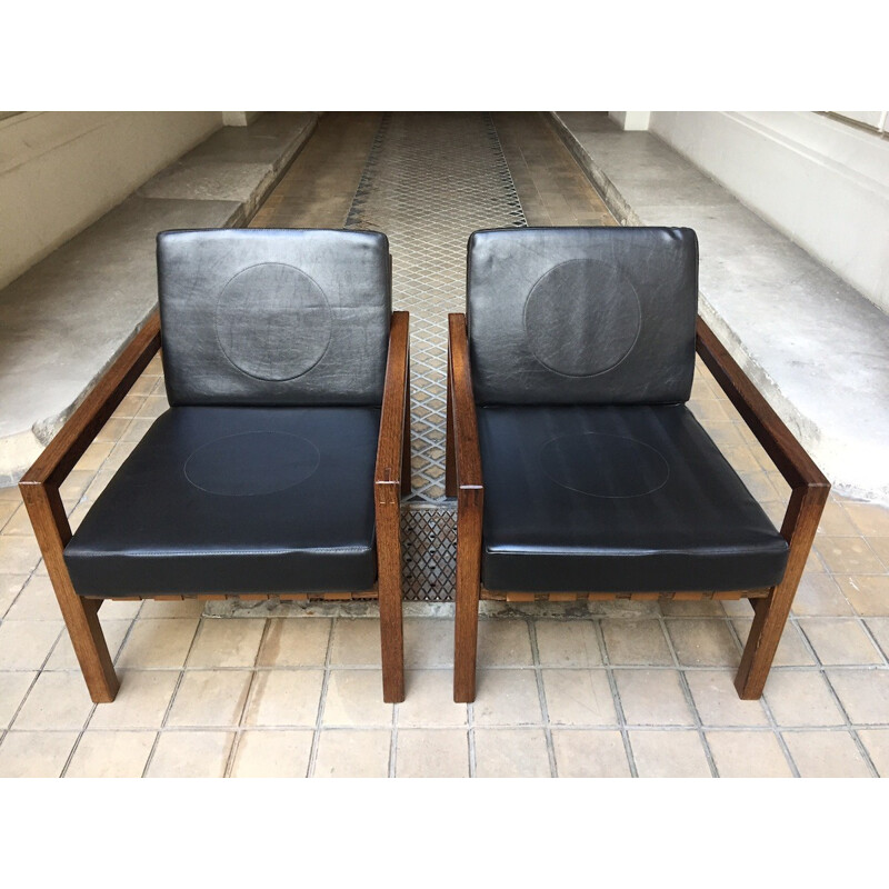 Pair of armchairs "Beaufort" - 1960s