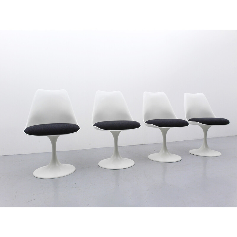 Set of 4 vintage "tulip" chairs for Pastoe, Netherlands 1970