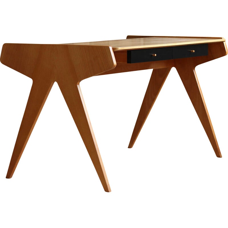 Vintage desk by Helmut Magg for Wk Möbel, Germany 1950s