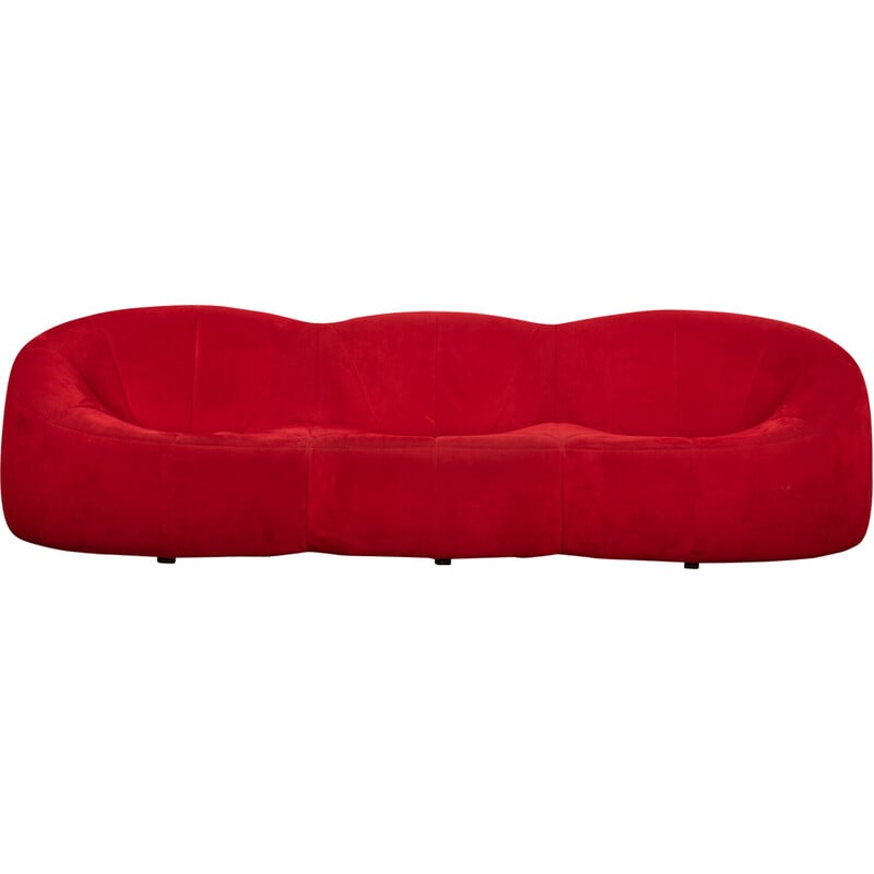 Canapé vintage 3 places "pumpkin" de Pierre Paulin pour Ligne Roset