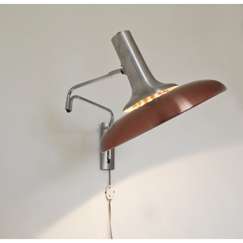 Wall lamp with swivel arm - 1960s