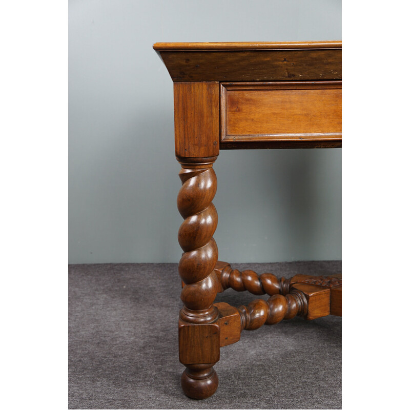 Mesa lateral Vintage com pernas viradas
