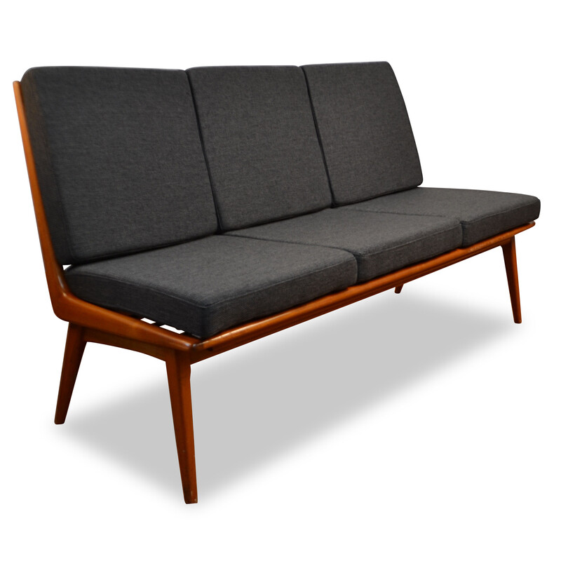 Vintage 3-Sitzer Sofa von Hans Mitzlaff für Eugene Scmidt Soloform, 1950er Jahre