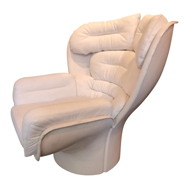 White ELDA armchair - 1970s