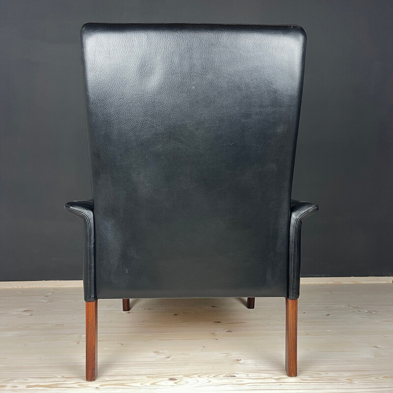 Vintage armchair and ottoman mod. 500 by Hans Olsen for Vatne Møbler, Denmark 1960s