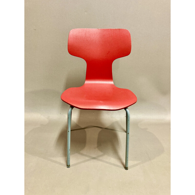 Set van 6 vintage kinderstoelen van Arne Jacobsen, 1960