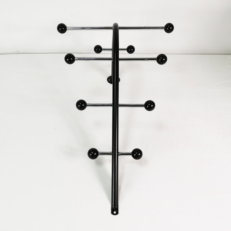 Vintage wall coat rack, Germany 1980s