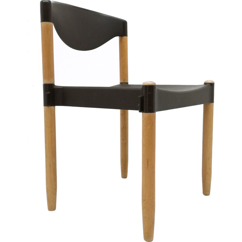 Set of 6 "Strax" chairs by Hartmut Lohmeyer for Casala - 1970s