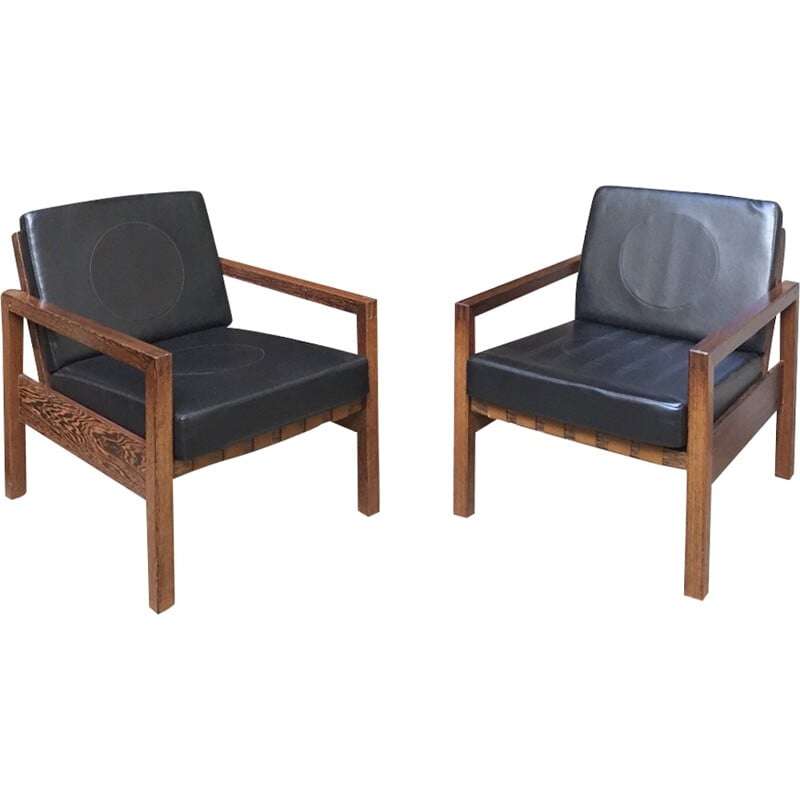 Pair of armchairs "Beaufort" - 1960s