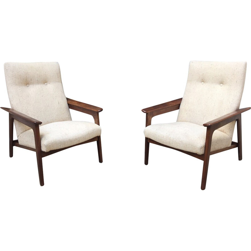 Pair of Scandinavian armchairs - 1960s