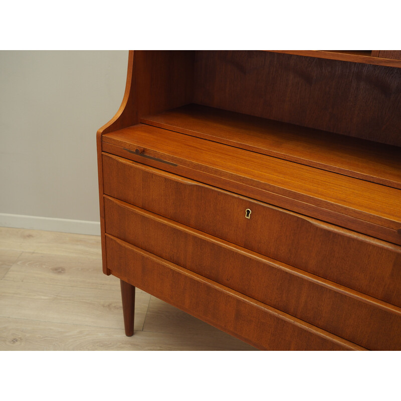 Vintage teak secretary, Denmark 1970s