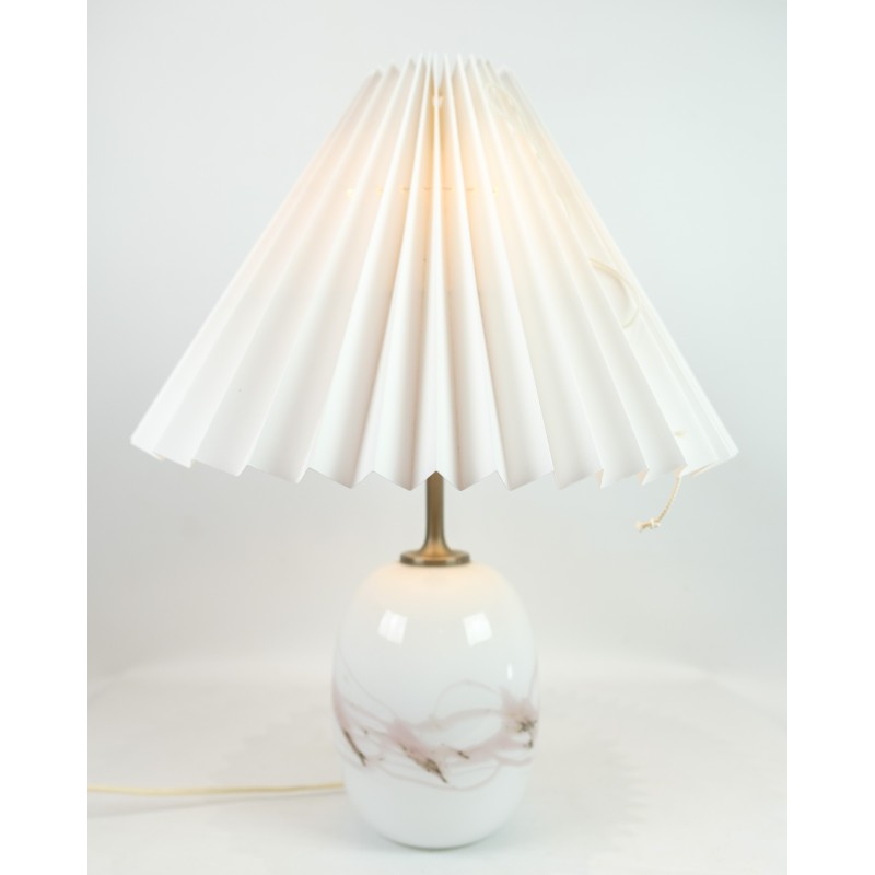 Vintage table lamp Holmegaard model Sakura by Michael Bang