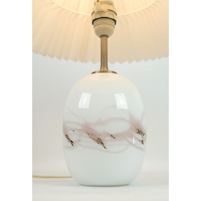 Vintage table lamp Holmegaard model Sakura by Michael Bang